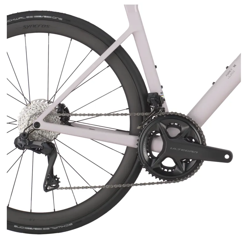 Scott Addict RC 20 Road Bike in Hushed Pink-4