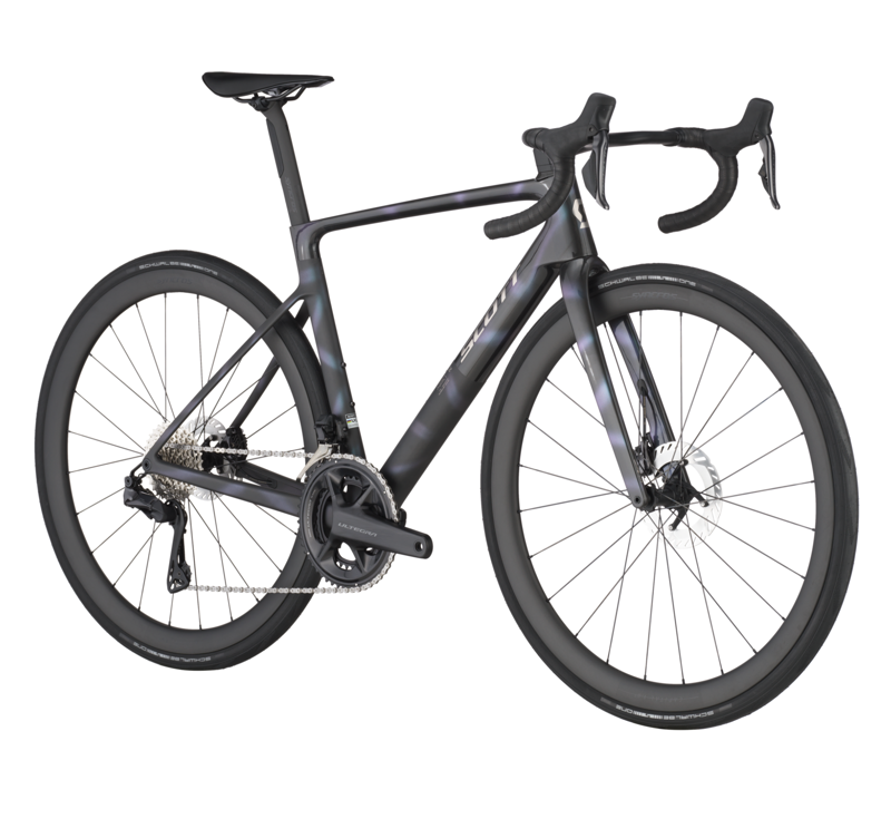 Scott Addict RC 10 Road Bike in Sunbeam Black-1