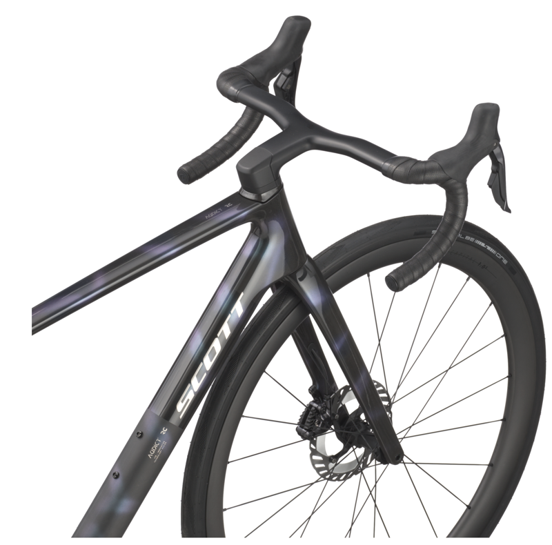 Scott Addict RC 10 Road Bike in Sunbeam Black-2