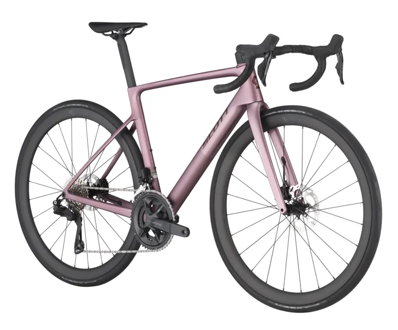 SCOTT Addict RC 30 Carbon Road Bike Shimano 105 Di2 - Medium 54cm Ash Pink-1