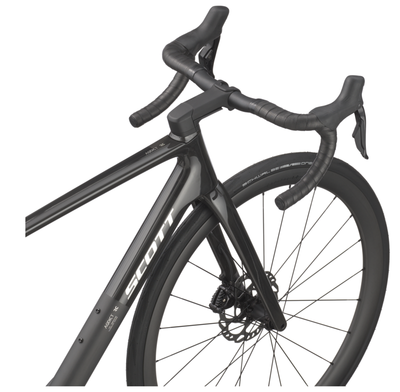 Scott Addict RC 30 Road Bike in Carbon Black-2
