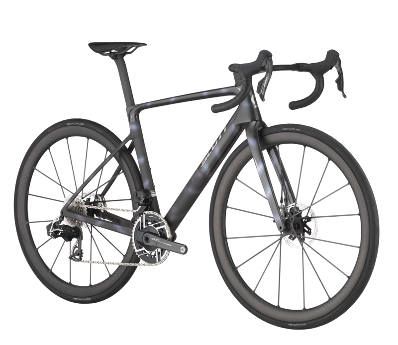 Scott Addict RC Ultimate Road Bike in Sunbeam Black-1