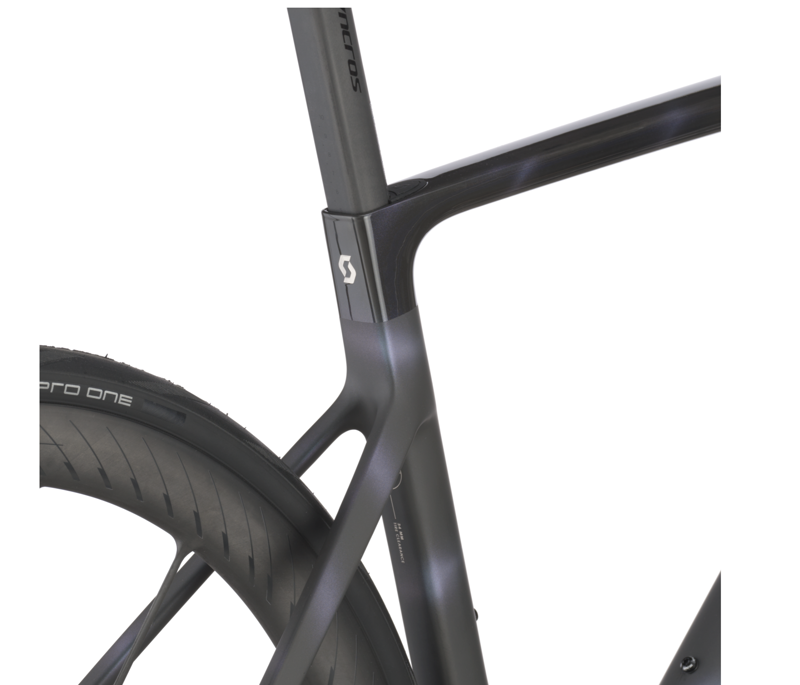 Scott Addict RC Ultimate Road Bike in Sunbeam Black-4