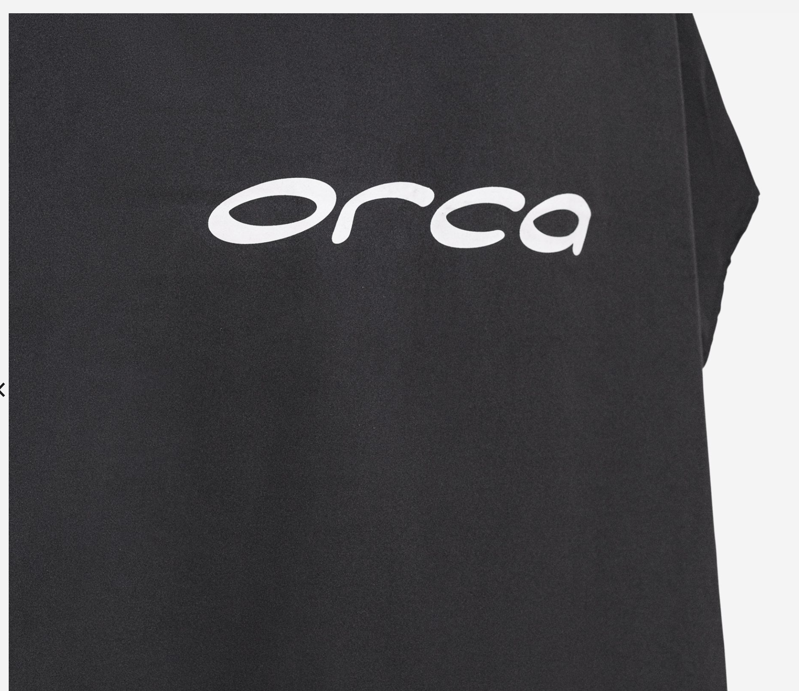 Orca Poncho Changing Towel - Black-1