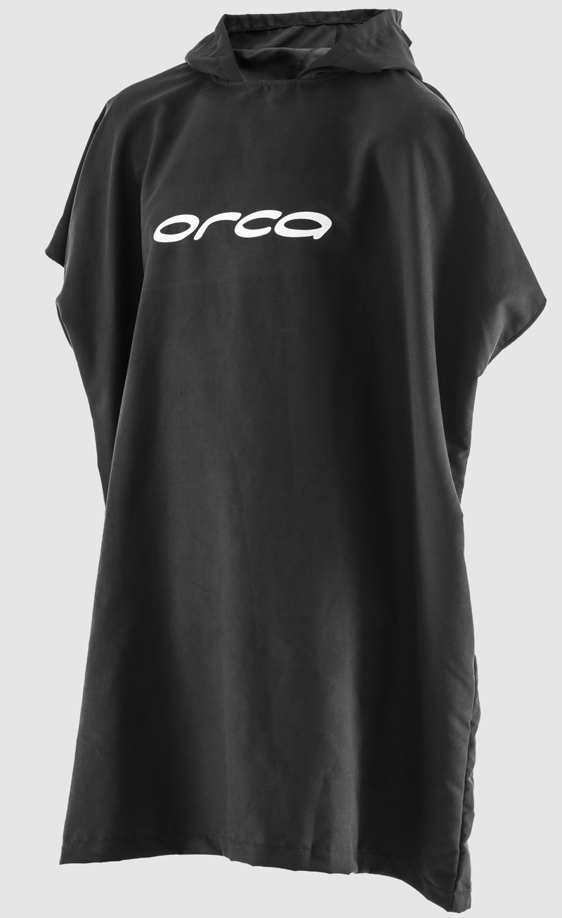 Orca Poncho Changing Towel - Black-2
