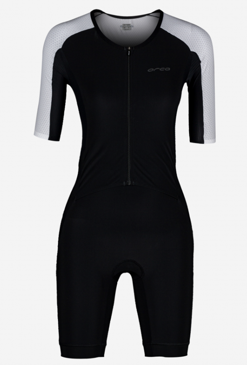 Orca Athlex Aero Race Womens Tri Suit White Black