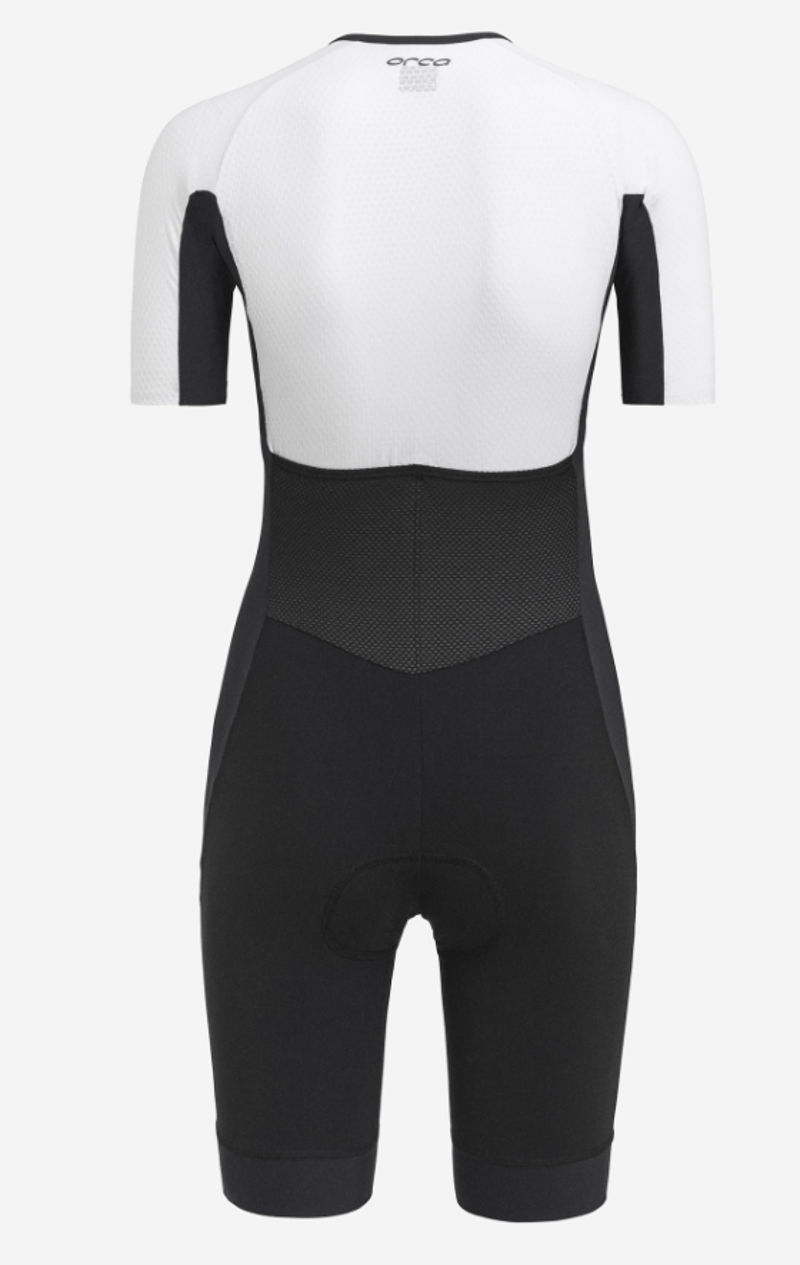 Orca Athlex Aero Race Womens Tri Suit White Black-1