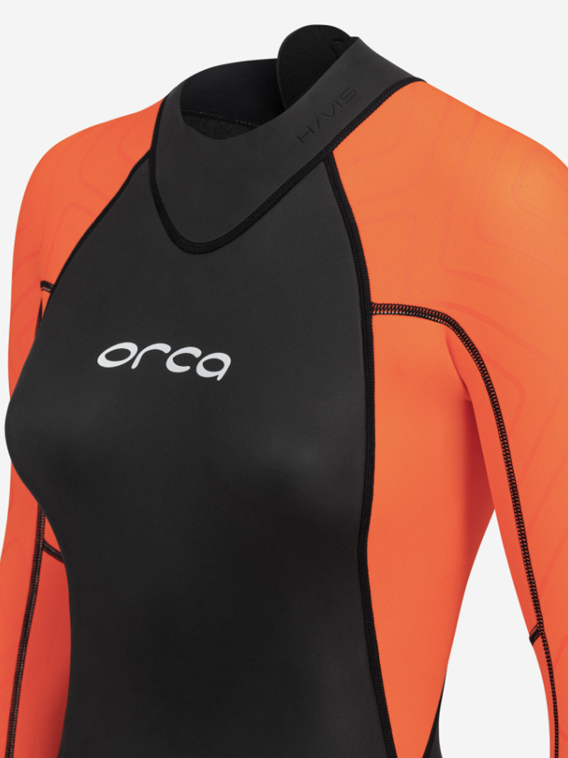 Orca Womens Vitalis Hi-Vis Open Water Swim Wetsuit-4