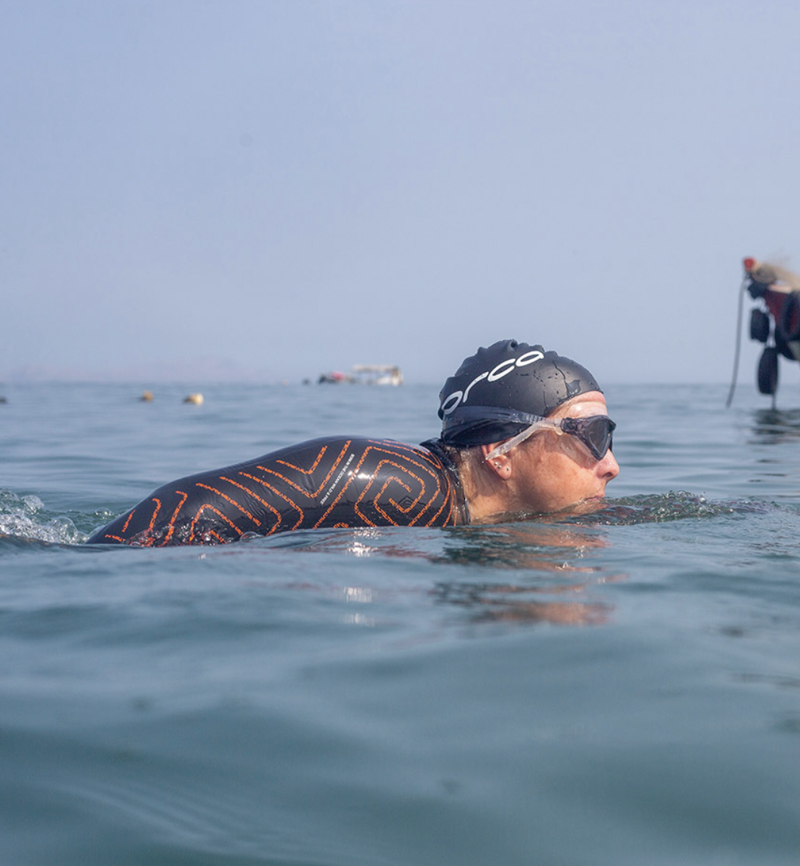 Orca Killa Mask Swimming Goggles Smoke Black-5