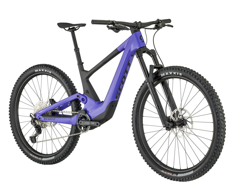 Scott Contessa Voltage eRIDE 910 Mountain Bike In Peri Purple-1