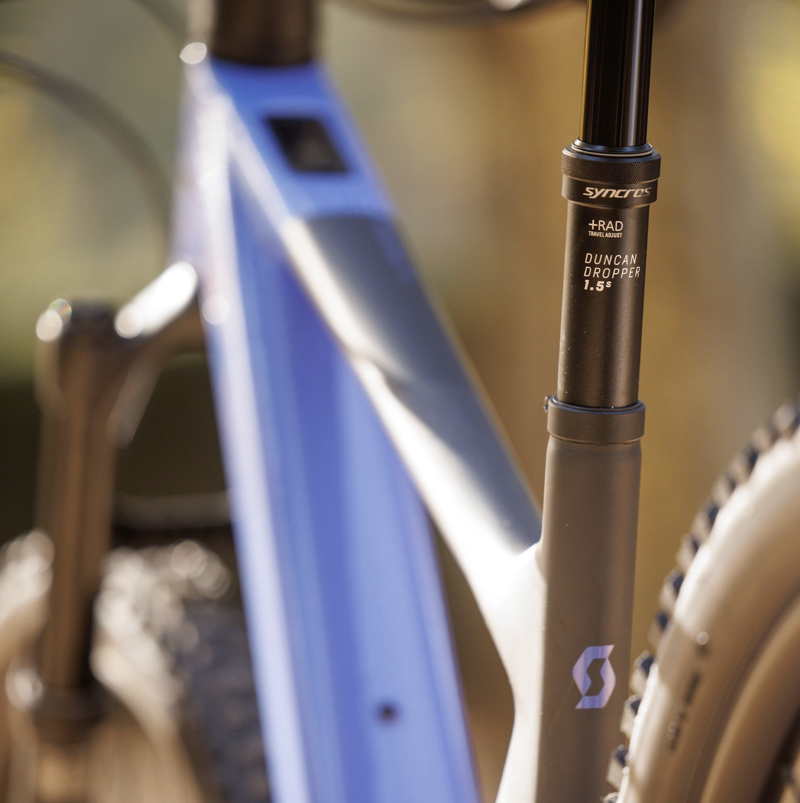 Scott Contessa Voltage eRIDE 910 Mountain Bike In Peri Purple-5