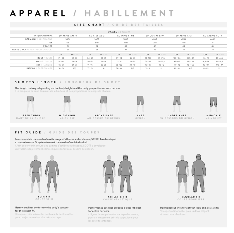 SCOTT Endurance Tech Short-sleeve Women's Shirt Medium Orange-2