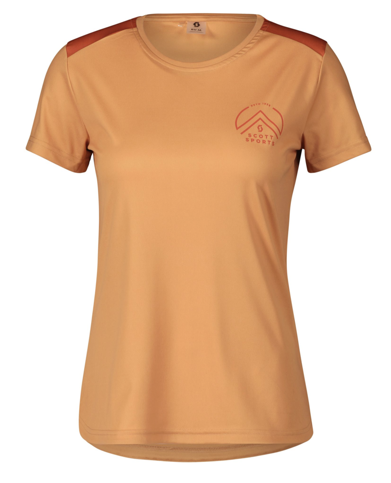 SCOTT Endurance Tech Short-sleeve Women's Shirt Medium Orange