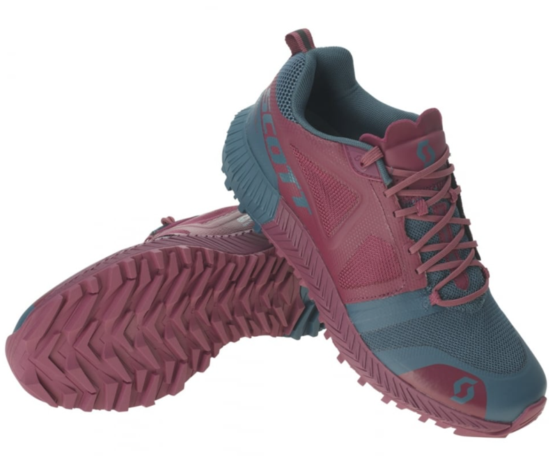 SCOTT Kinabalu Womens Trail Running Shoes UK 5 Red Blue-1