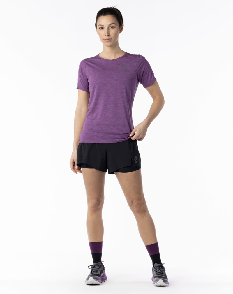 SCOTT Endurance LT Short-sleeve Women's Shirt Medium Black-2