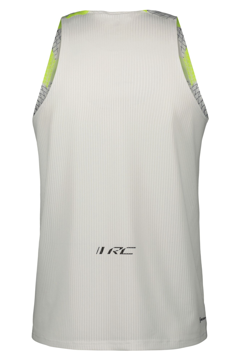 SCOTT RC Run Men's Tank Medium White Yellow-1
