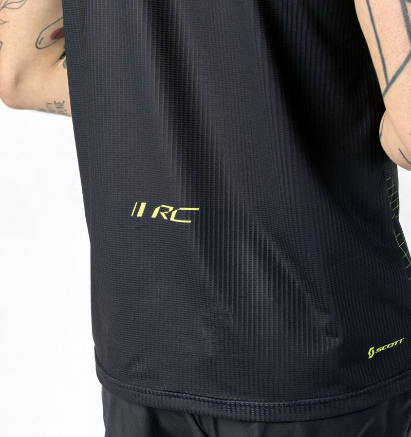 SCOTT RC Run Men's Tank Medium White Yellow-5