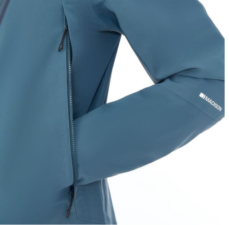 Madison DTE 3-Layer Men's Waterproof Jacket In Midnight Green-4