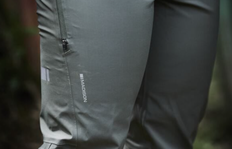 Madison DTE 3-Layer Waterproof Bib Trousers In Midnight Green-12