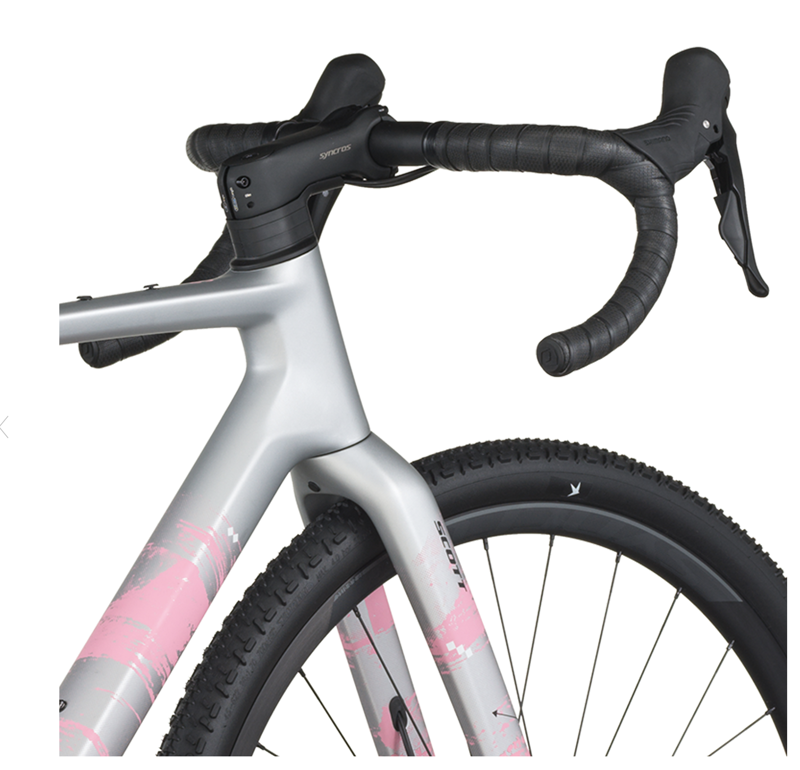 2026 Scott Addict Gravel 30 Shimano GRX 1x12sp Gravel Bike Large 56 Carbon Grey Pink-6
