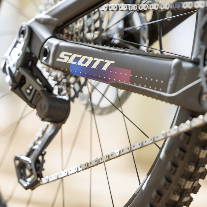 Scott Ransom 910 Carbon Full Suspension Mountain Bike SRAM GX T-Type XL  Carbon Black-3