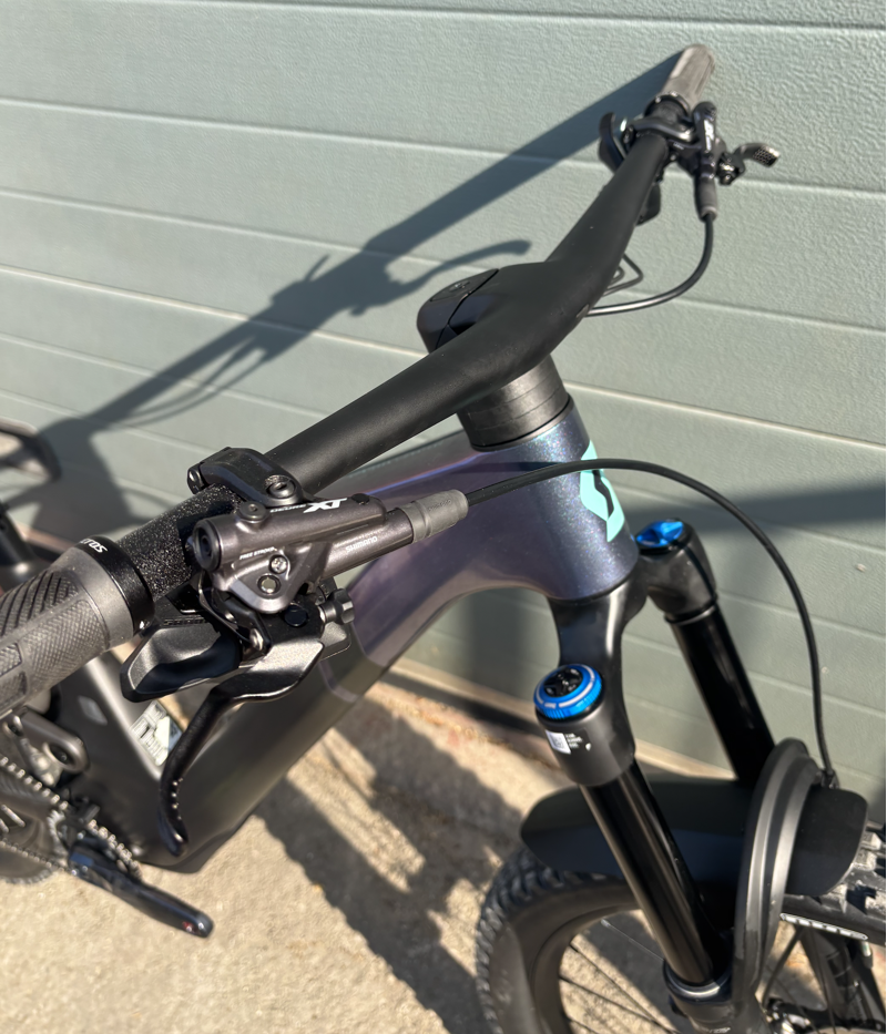 2025 Scott Genius ST 910 SRAM GX T-Type Carbon Mountain Bike Small and Medium Contessa Purple-5