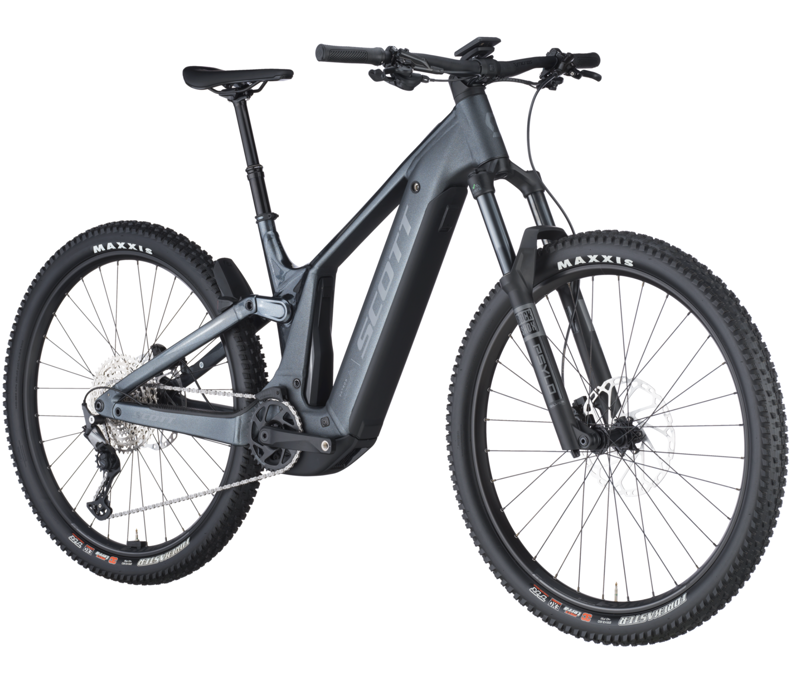 2025 Scott Patron 920 Medium E-Mountain Bike In Granite Black-1