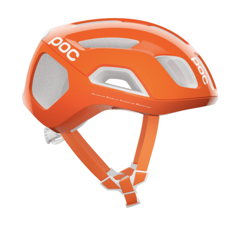 POC Ventral Air MIPS Helmet in Fluorescent Orange AVIP-2