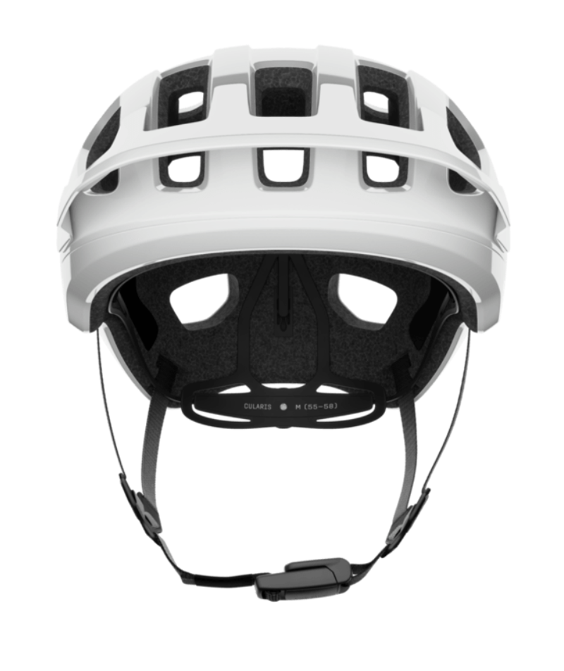 POC Cularis Helmet in Hydrogen White/Uranium Black Matt Small 51-54-1