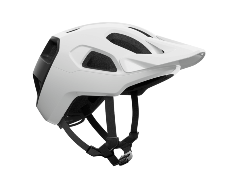 POC Cularis Helmet in Hydrogen White/Uranium Black Matt Small 51-54-2