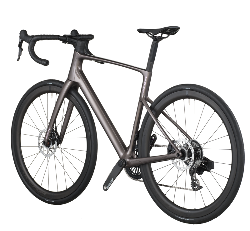 Scott Addict 10 Road Bike in Plum Grey-2