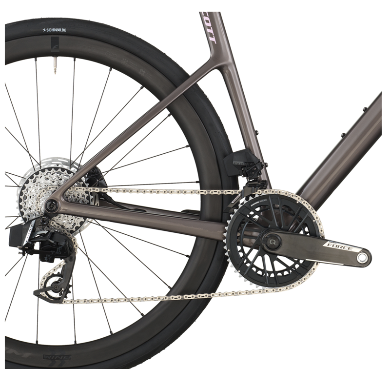 Scott Addict 10 Road Bike in Plum Grey-3