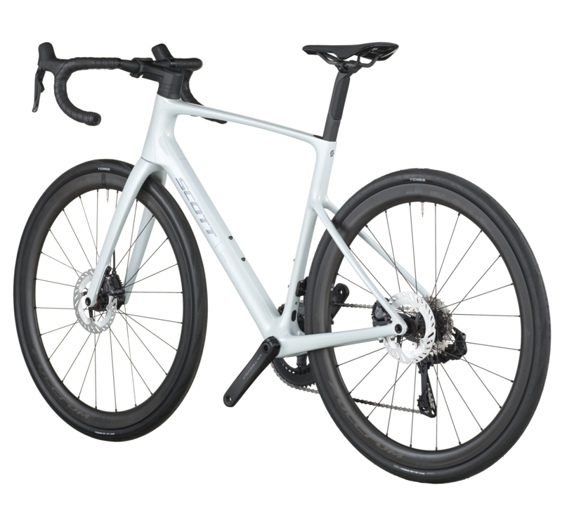 Scott Addict 20 Road Bike in Cumulus White-2