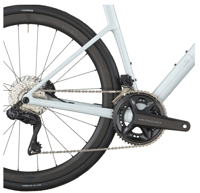 Scott Addict 20 Road Bike in Cumulus White-3