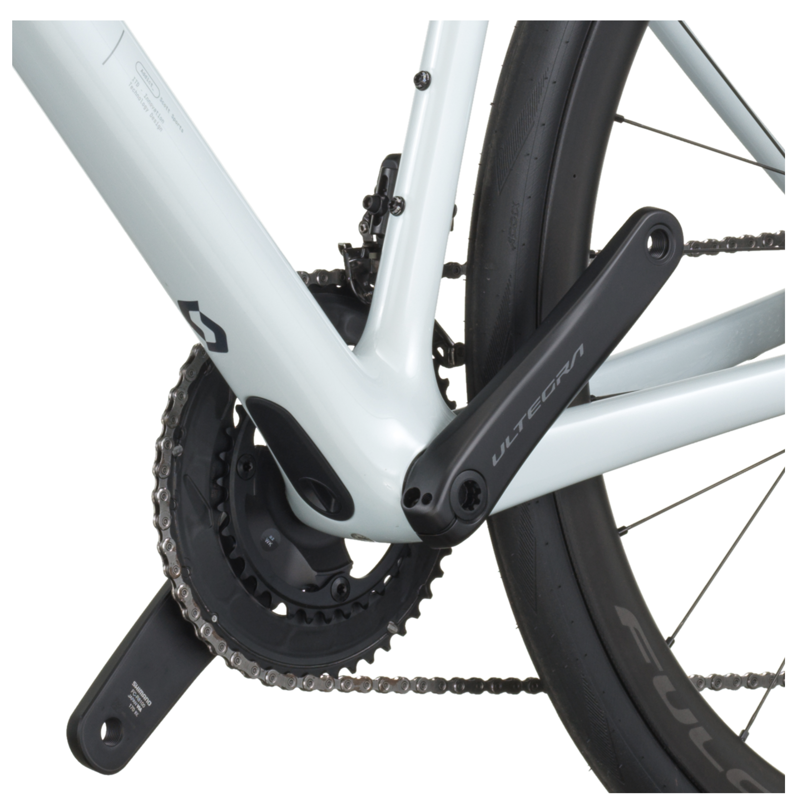 Scott Addict 20 Road Bike in Cumulus White-5