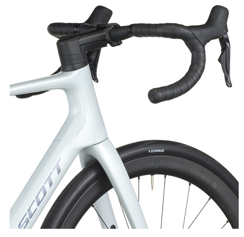 Scott Addict 20 Road Bike in Cumulus White-6