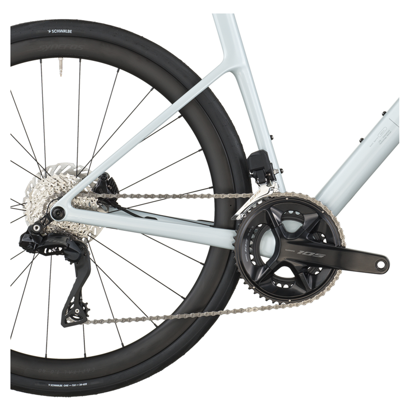 Scott Addict 30 Road Bike in Cumulus White-3