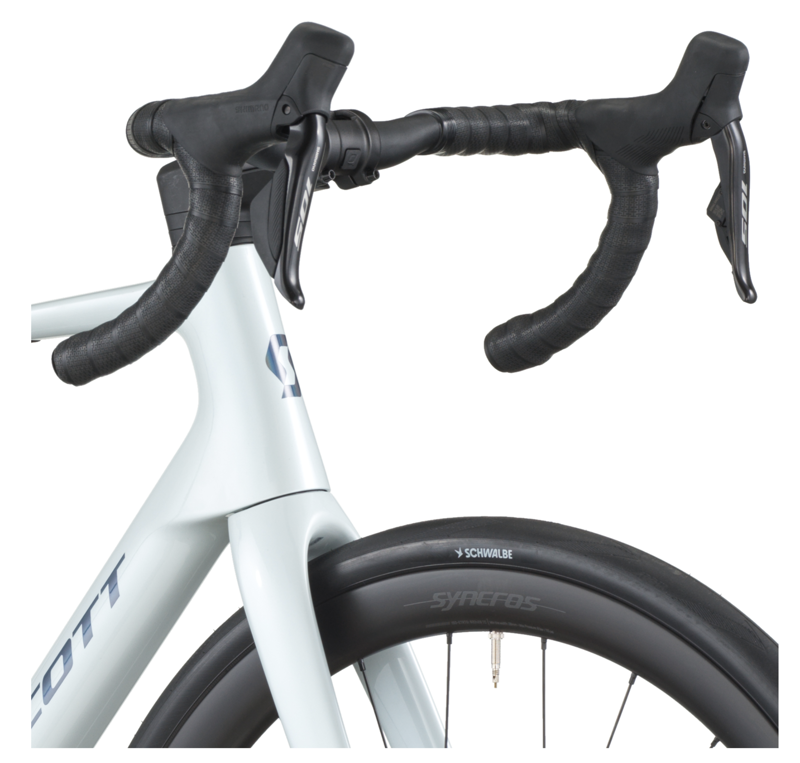 Scott Addict 30 Road Bike in Cumulus White-4