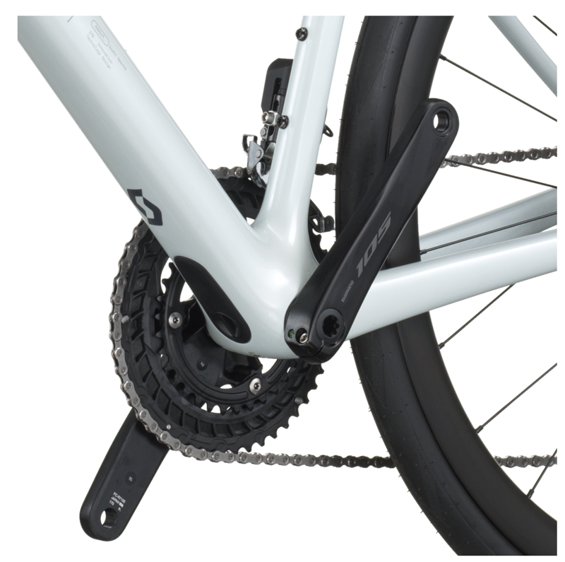 Scott Addict 30 Road Bike in Cumulus White-5
