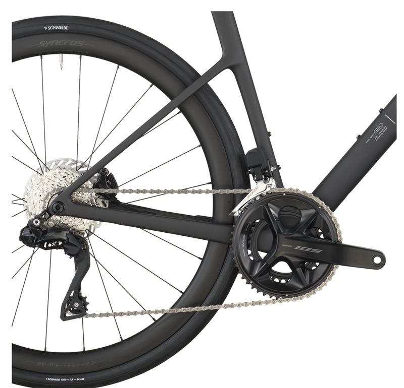 Scott Addict 30 Road Bike in Carbon Black-3