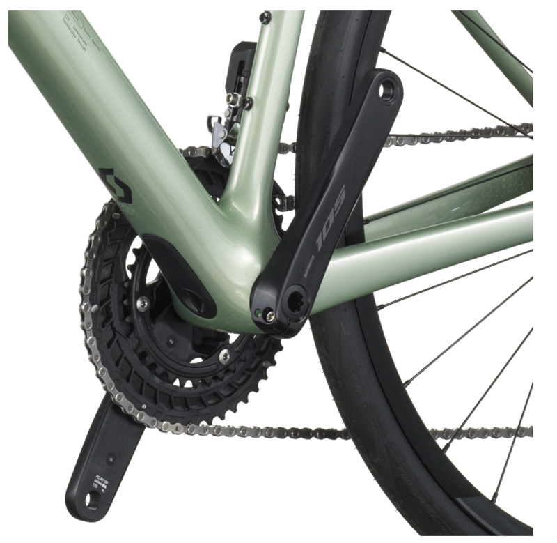 Scott Addict 40 Road Bike in Reseda Green-5