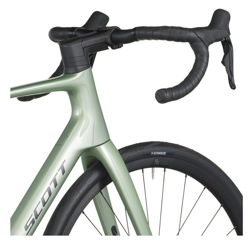 Scott Addict 40 Road Bike in Reseda Green-6
