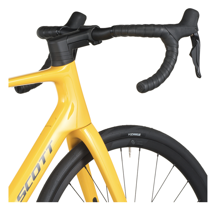 Scott Addict 40 Road Bike in Vivid Yellow-6