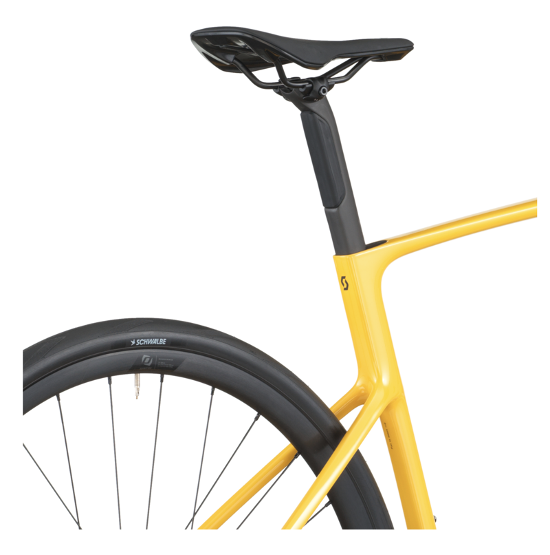 Scott Addict 40 Road Bike in Vivid Yellow-7