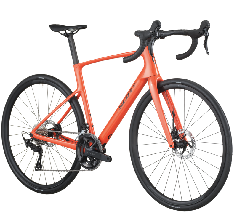 Scott Addict 50 CAGR Road Bike in Flame Orange-1