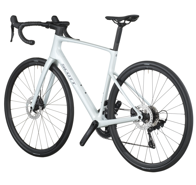 Scott Addict 50 CAGR Road Bike in Cumulus White-2