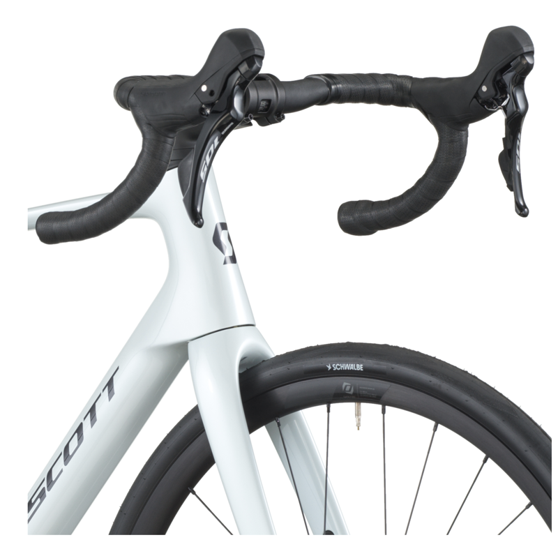 Scott Addict 50 CAGR Road Bike in Cumulus White-4