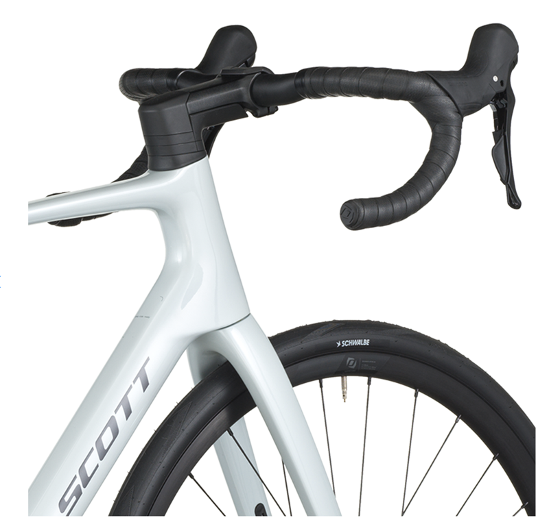 Scott Addict 50 CAGR Road Bike in Cumulus White-6