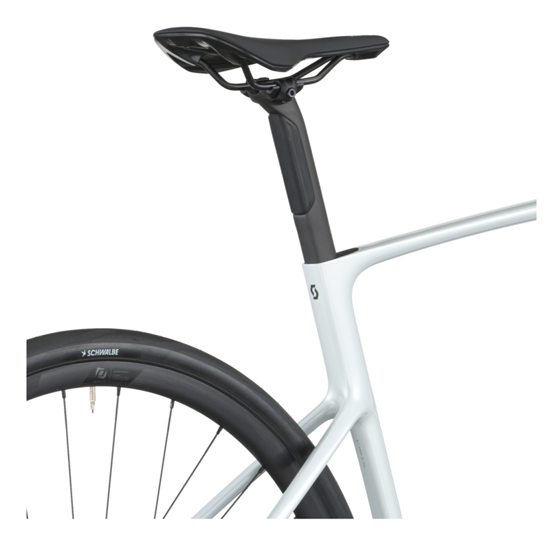 Scott Addict 50 CAGR Road Bike in Cumulus White-7