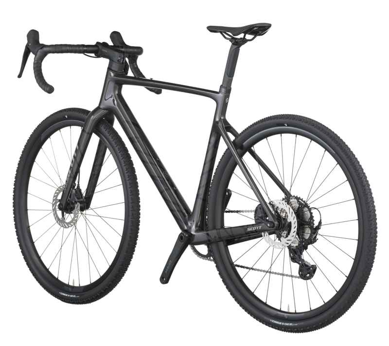Scott Addict 30 Gravel Bike in Carbon Black-2